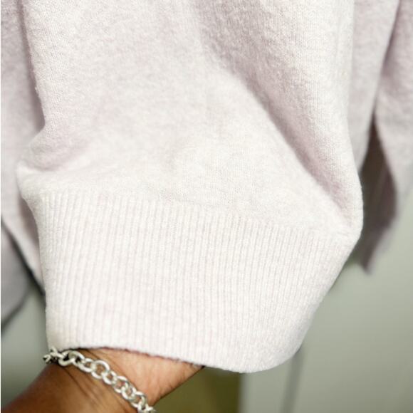 Aerie Oversized Mock Neck Sweater Women’s XS Soft Cozy Knit Pullover - Picture 7 of 13